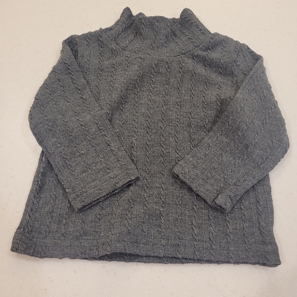 Grey Turtle Neck Longsleeve